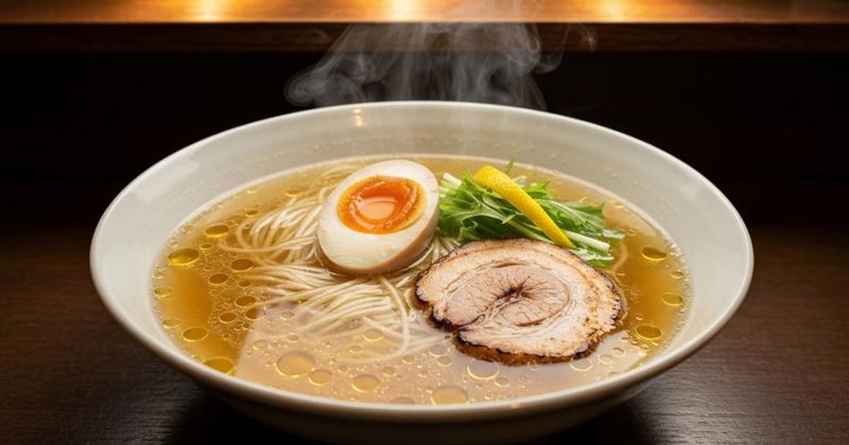 아후리 롯폰기 라멘 가이드 | 도쿄 미나토 유자 시오 라멘 맛집