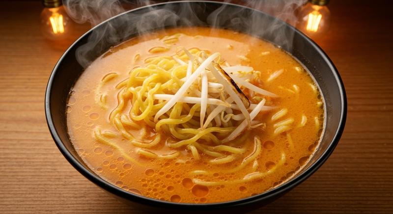 Ramen at 삿포로의 영혼이 깃든 한 그릇, Best Ramen in Hokkaido, Sapporo - 아지노 산페이(味の三平) 미소라멘의 기원을 찾아서 in Hokkaido, Sapporo