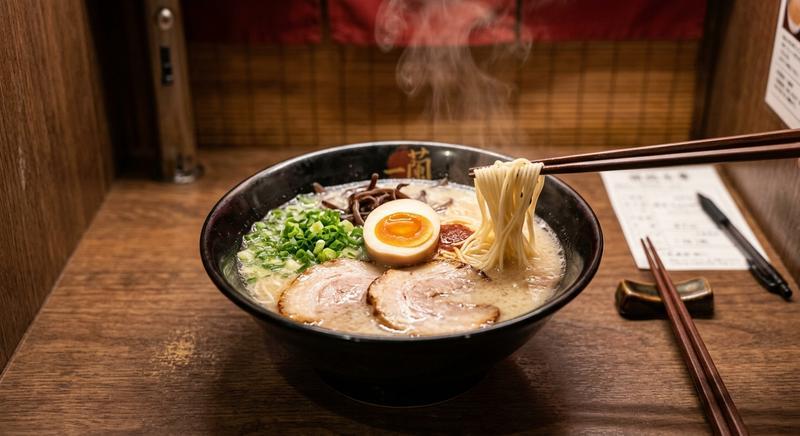 Ramen at 도쿄 신주쿠 최고의 라멘(Best Ramen in Tokyo, Shinjuku): 이치란 신주쿠점에서 만나는 돈코츠의 정점과 미식의 철학 in Tokyo, Shinjuku