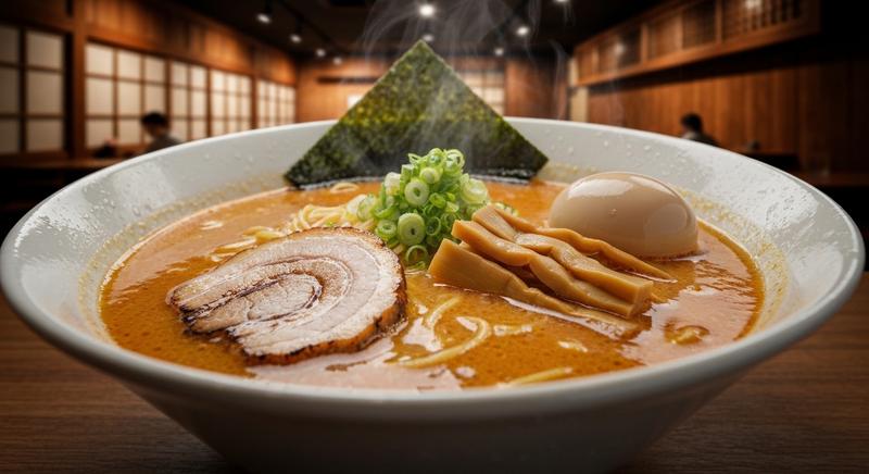 Ramen Yoshiyama Shoten — 미소 ramen in Hokkaido