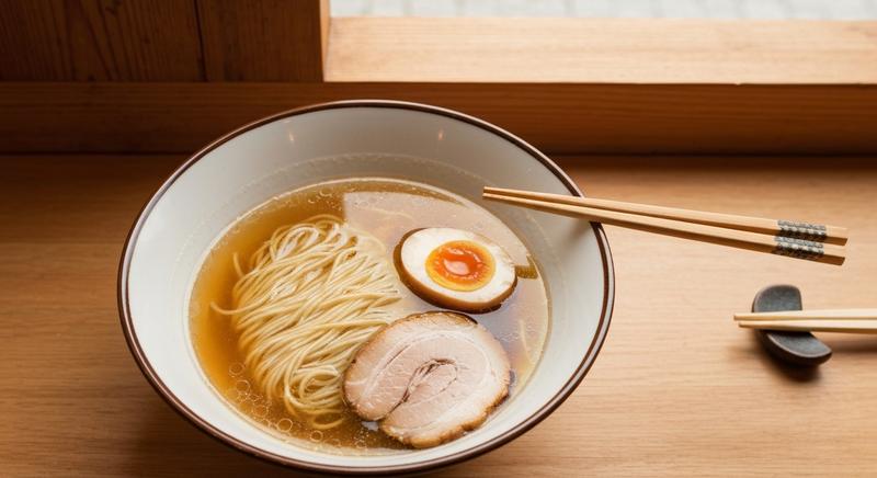 Ramen at 오사카 난바의 정점, 류키신 RIZE: 미슐랭이 인정한 궁극의 시오 라멘 투어 (Best Ramen in Osaka, Naniwa) in Osaka, Naniwa